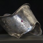 Reticulated Silver Cuff