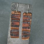 Chunky Folded Earrings