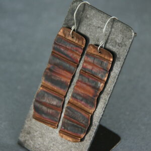 Chunky Folded Earrings