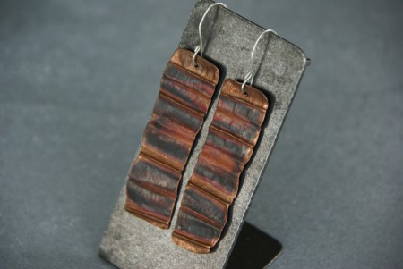 Chunky Folded Earrings