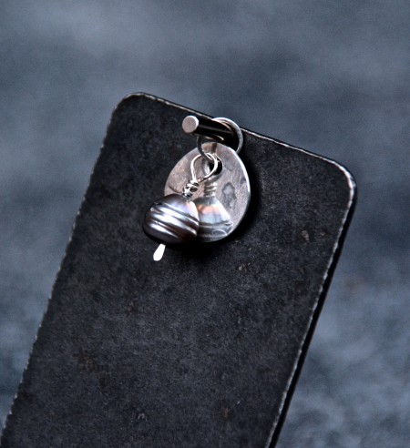 Silver and Pearl Pendant